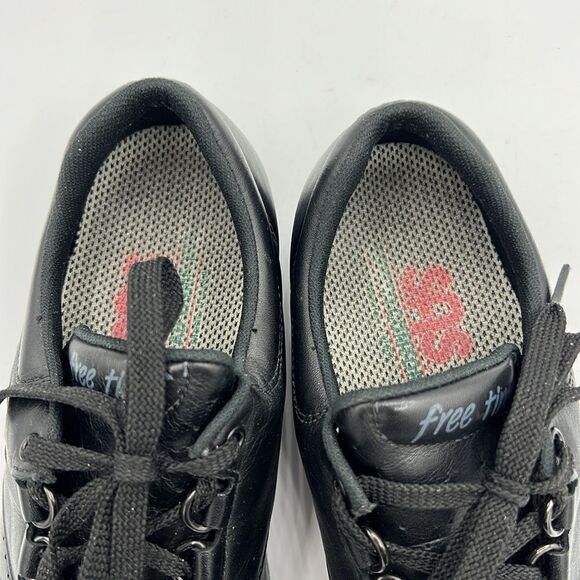 SAS Black Leather Free Time Walking Shoe Sneakers w/ Tripad Comfort Size 6W. B52 - Picture 11 of 11